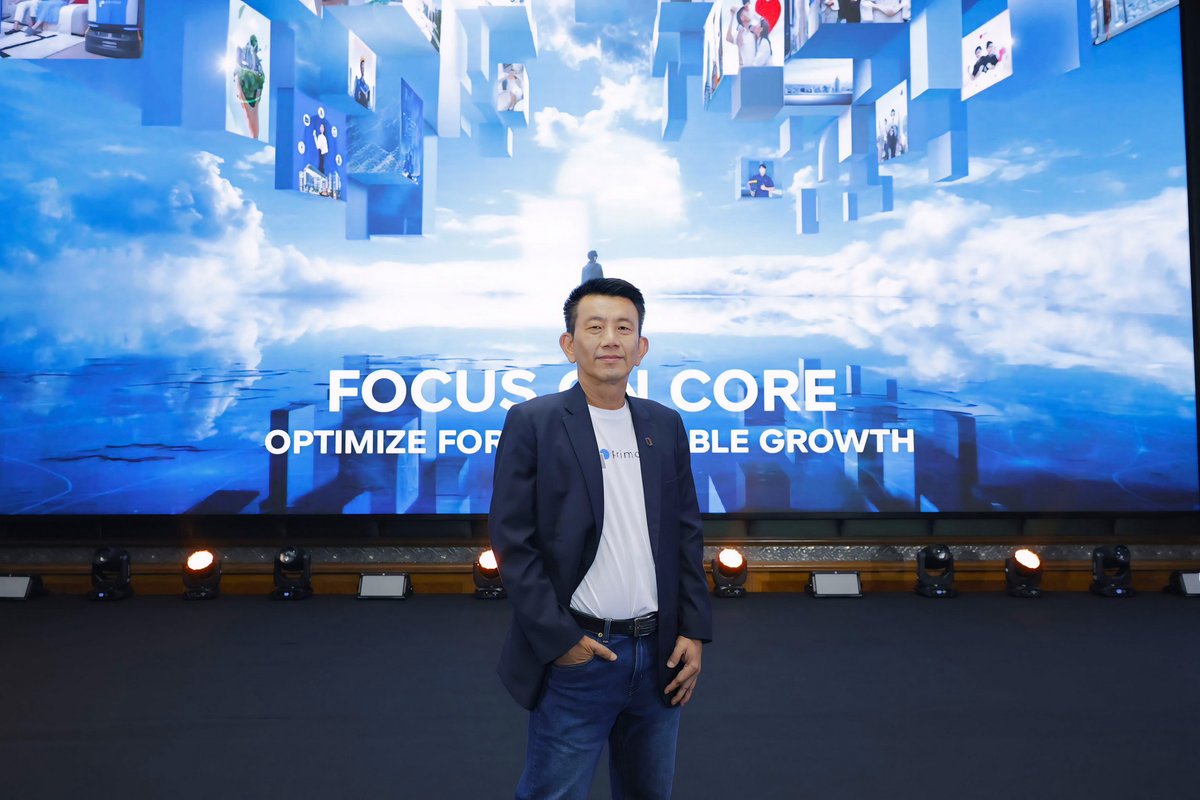 SuccessChTv's tweet image. พรีโม เปิดวิสัยทัศน์ 2568 “Focus On Core” ตั้งเป้าหมายรายได้รวม 1,850 ล้านบาท ชู 3 กลยุทธ์ ยกระดับการดำเนินงาน เพื่อการเติบโตที่ยั่งยืน 

successchannel.co/post_news?post… 

#พรีโม
#PRI
#FocusOnCore