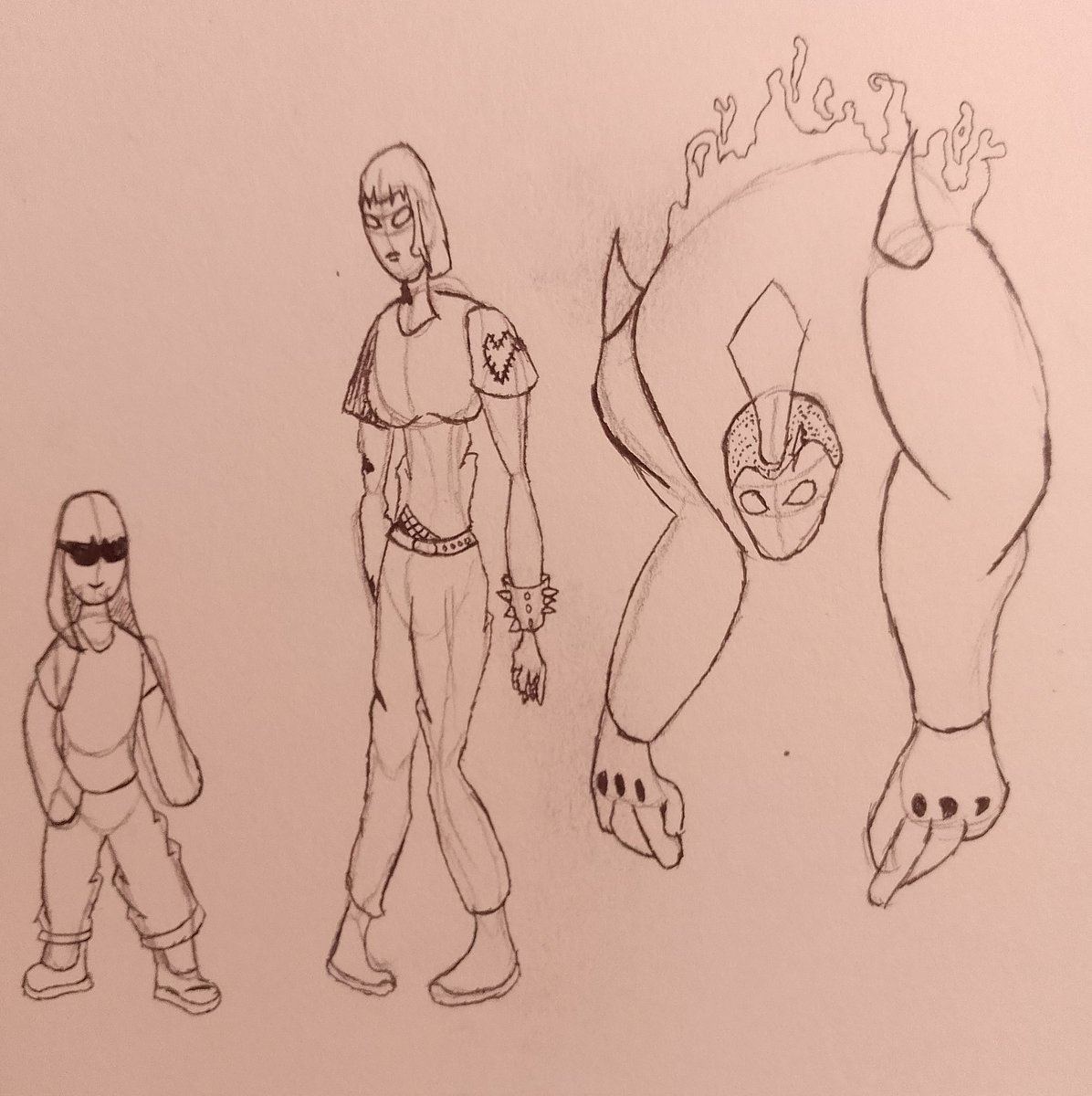 curameng_james's tweet photo. Quick Sketch โ๏ธ
See no evil, hear no evil and speak no evil
๐๐๐
#characterdesign #characterillustrator #artistofinstagram #art #artistoftwitter #characterdesign #filipinoartist #artistofinstagram #art #drawing #aspiringartist https://t.co/3CEyJ5ZcuD