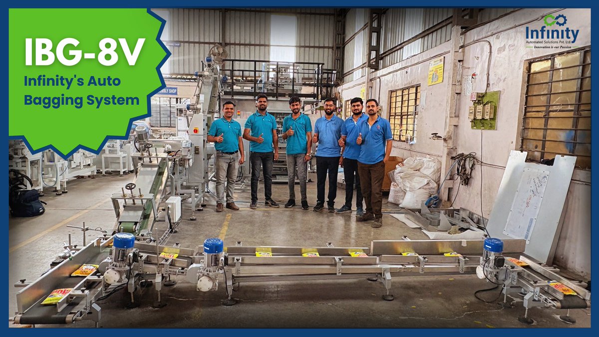 As we are close to sum up another success financial year, we are proud to dispatch another high-performance packaging solution. This advanced system is set to enhance speed, accuracy, and efficiency for one of India's largest staple food manufacturers.