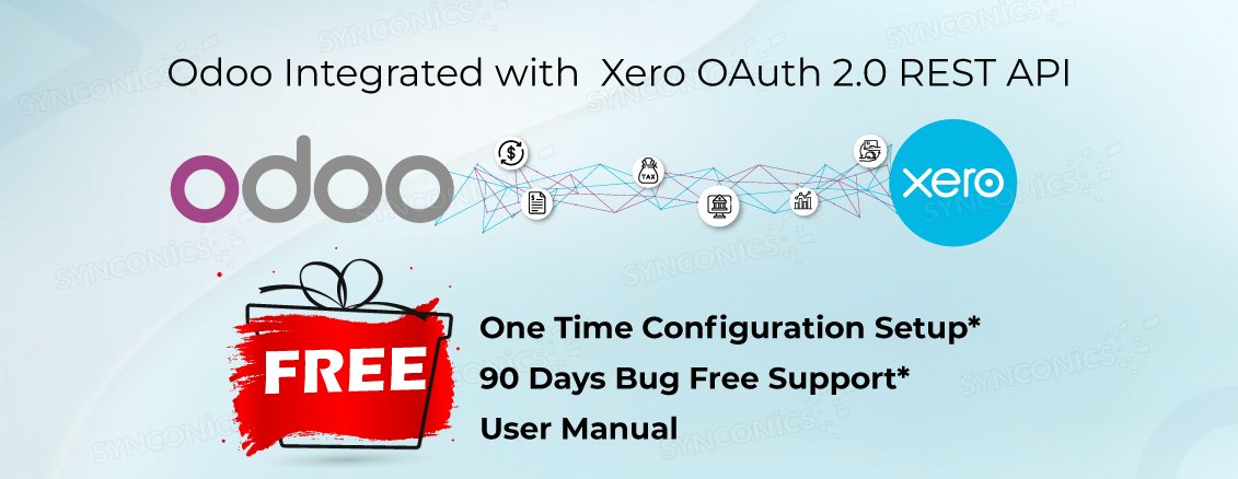 Synconics's tweet image. Streamline system with @Odoo-@Xero connector and experience a new level of efficiency in handling your accounting data.

🔄 Compatible With:
#odooce #odooee #odoosh 

🏷️ Available for:
#odoo18 #odoo17 #odoo16 #odoo15 #odoo14 

🔗 Get the App Now: bit.ly/4fwyuE1