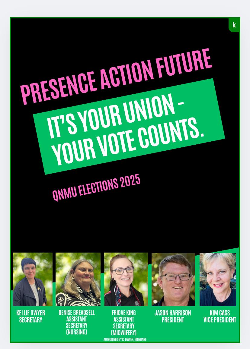 QNMU elections are on make your vote count