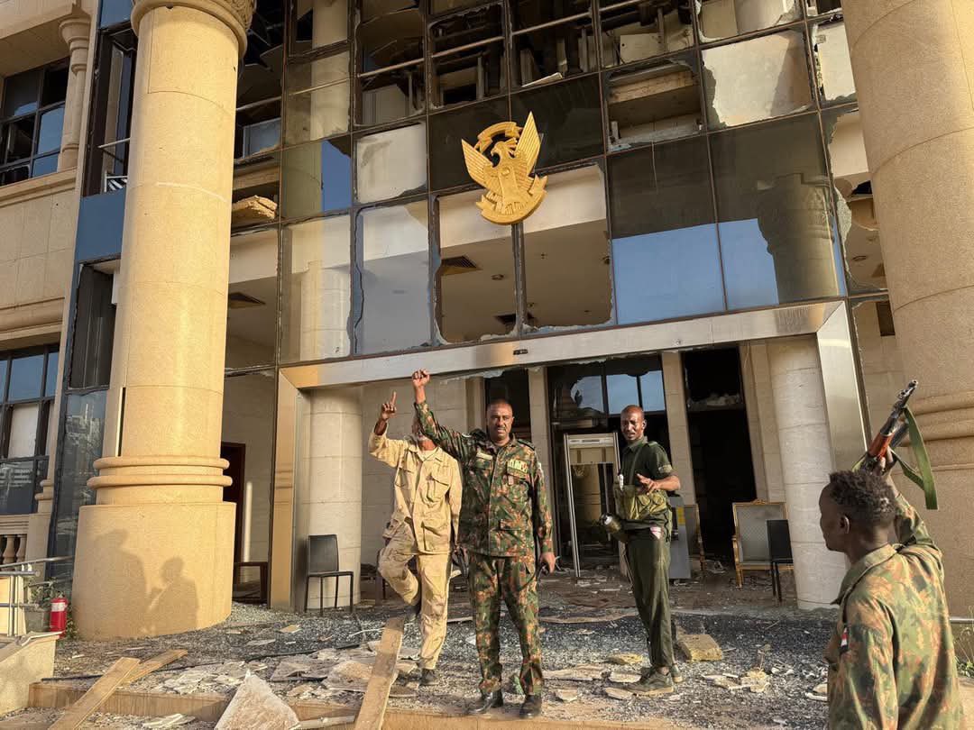 🟢 The Republican Palace complex, the premier symbol of the Sudanese State has been liberated!
