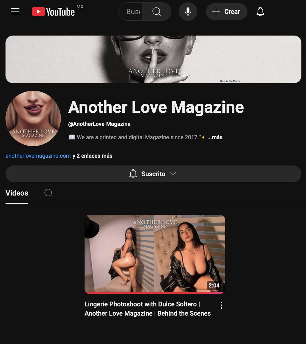 AnotherLoveMag's tweet photo. ✨Síganos en nuestro Nuevo Canal de YouTube ✨
https://t.co/nwcXneVUBu https://t.co/rcbia0RQso