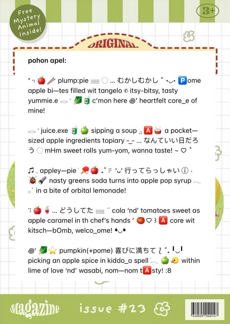 αιяα 🍦 (@airadiariest) on Twitter photo rep🍎st ‘tis tweet, temen-temen! kanpai. 🥁🐞
dalam merayakan #ANTONishingDay, kak nara <a href="/theTeenyBrachio/">Nara, SLR!</a> ingin berbagi 6 wording biography by request seperti di bawah ini >__=88 (tema apapun selain contoh!) check alt yaa! 🐹⭐
⏰ 19:00
🪧 via DM.
#zonauang rep🍎st ‘tis tweet, temen-temen! kanpai. 🥁🐞
dalam merayakan #ANTONishingDay, kak nara <a href="/theTeenyBrachio/">Nara, SLR!</a> ingin berbagi 6 wording biography by request seperti di bawah ini >__=88 (tema apapun selain contoh!) check alt yaa! 🐹⭐
⏰ 19:00
🪧 via DM.
#zonauang