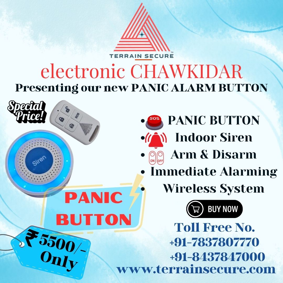 TerrainSecure's tweet image. electronic CHAWKIDAR!!
Presenting our new PANIC BUTTON 

BUY NOW
HURRY UP

#terrainsecure9
#burglaryalarmsystem
#AlarmingSystem
#officesecurity
#topnotchsecurityinyourhand