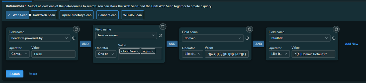 We're seeing lots of similar #phishing domains to those reported by <a href="/_JohnHammond/">John Hammond</a> 🚨

The actors are using consistent naming schemes and web hosting software that we can capture with a search query. 

The actors have also made two other woopsies that we'll show down below👇