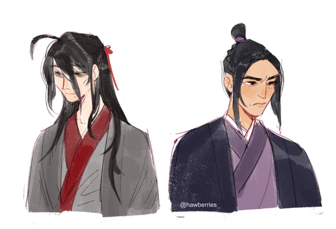 [mdzs] I'm really out here feeling unwell about the twin prides of Yunmeng in the big 25 