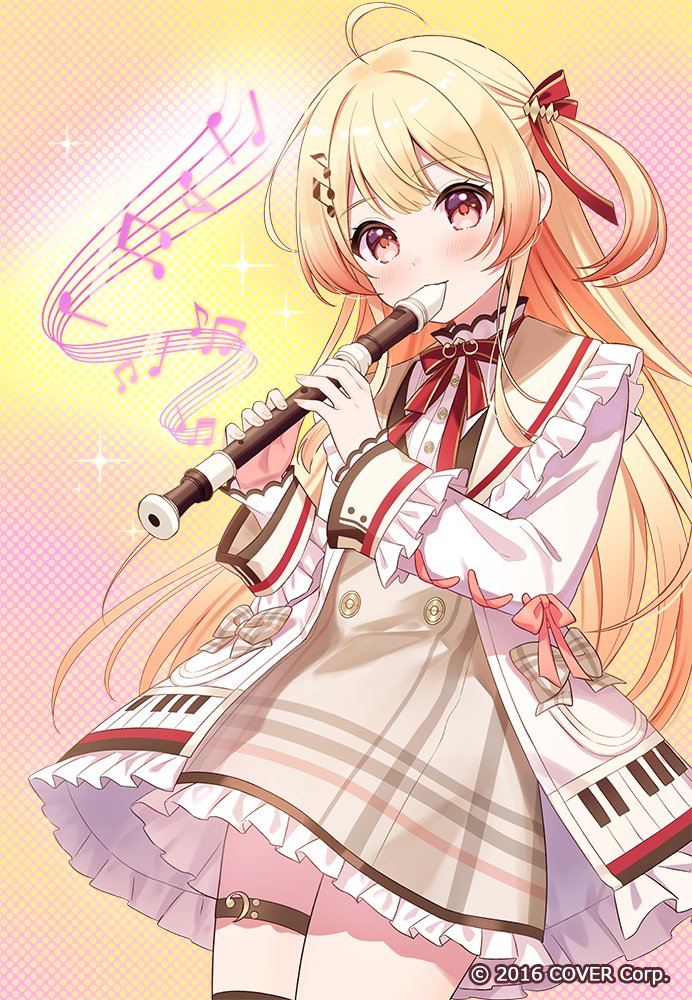 「3月21日発売『hololive OFFICIAL CARD GAME(hOCG」|住咲ゆづなのイラスト