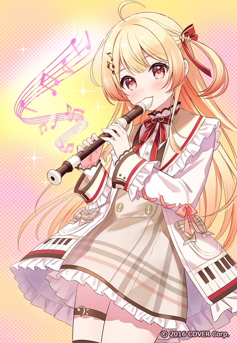 3月21日発売『hololive OFFICIAL CARD GAME(hOCG)』音乃瀬奏さんのカードイラストを担当させていただきました#ホロカ 