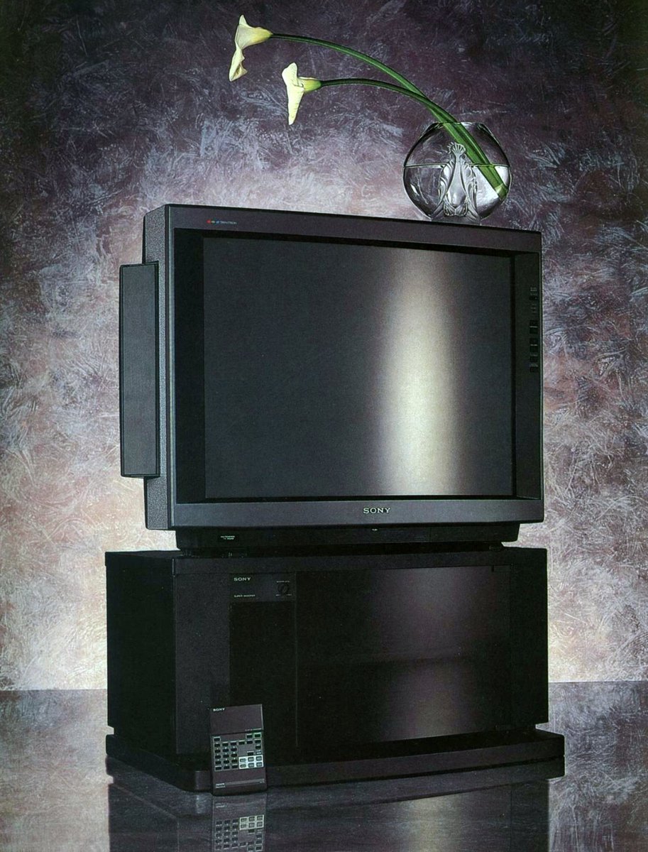 ObsoleteSony's tweet photo. 1988 32" Sony Trinitron XBR https://t.co/NzqM1GmGXA