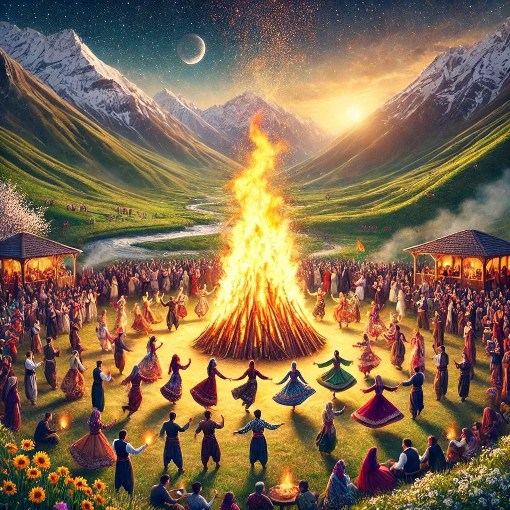 Pîroz be Newroz li çar hêlên welat !