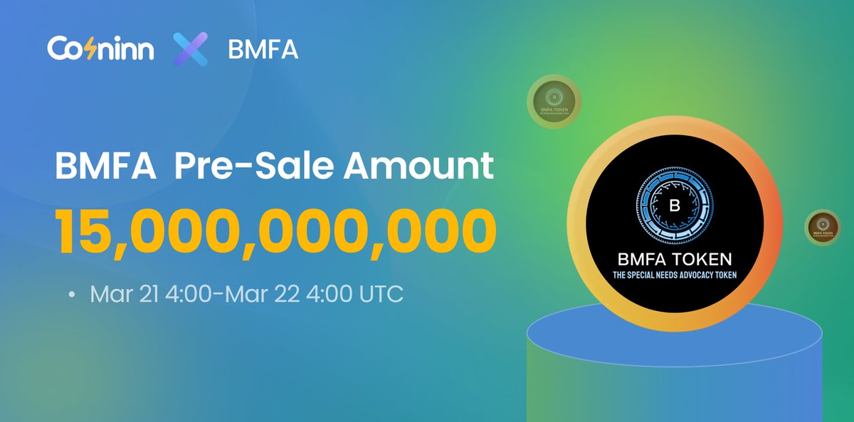 🚀 BMFA #presale will open soon ! 🚀

Act early and join the BMFA ecosystem! We are launching a   limited-time presale to get BMFA at a special price.

🎯 Presale starts: Mar 21 4:00 UTC
🎯 Presale end: Jun 21 4:00 UTC
🎉 Discounted price: 0.0003 USDT /BMFA

💰 How to buy: