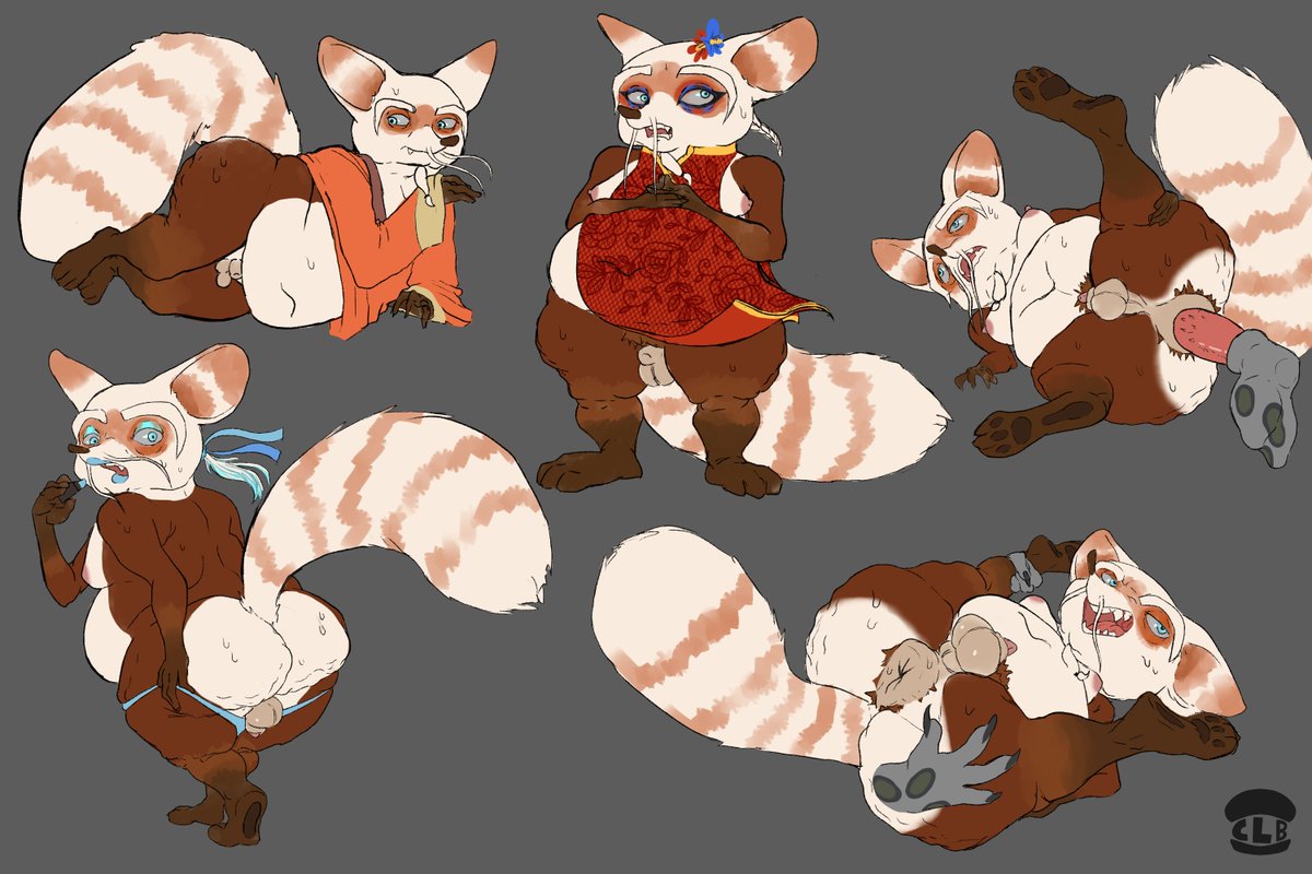 ThoseLightBulbs's tweet image. I yassified master shifu lmao