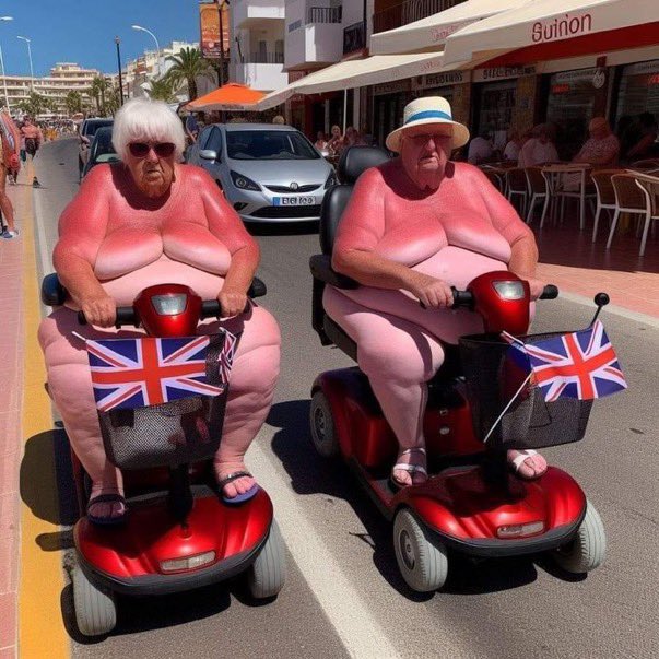 RamirezAdolfo10's tweet photo. La saison reprend à Benidorm pour les Anglais et les Allemands. C’est primesautier et fort élégant  #Benidorm https://t.co/ypZU0KFJCQ