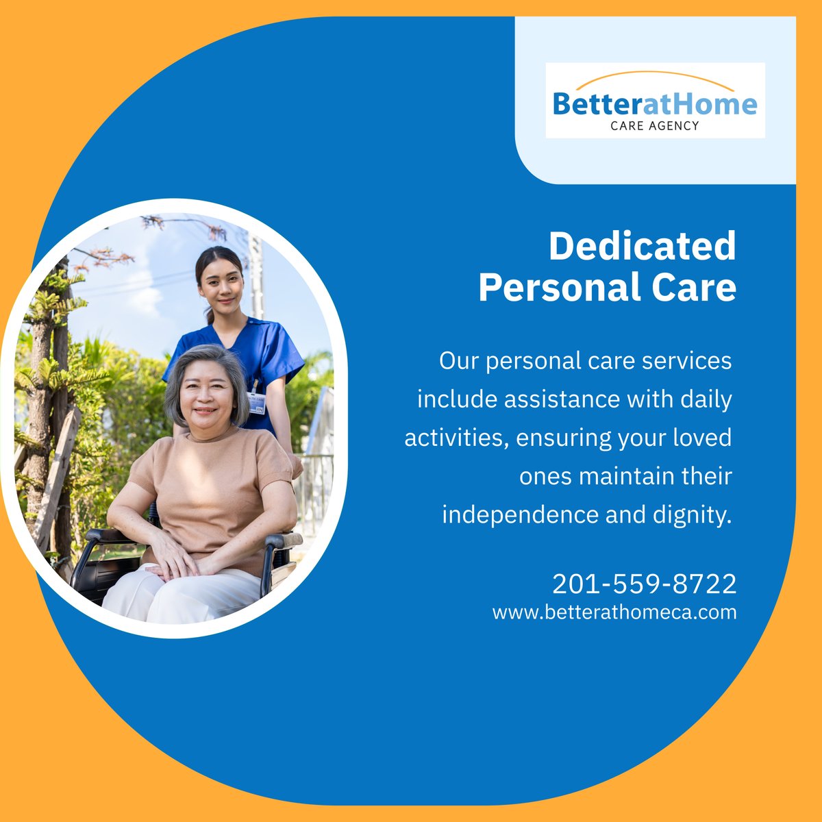 betterathomeca's tweet photo. Let us help your loved ones with personal care services that prioritize their comfort and dignity. Contact us to learn more.

#HomeCare #HackensackNJ #PersonalCare https://t.co/oCV9nBHiIV