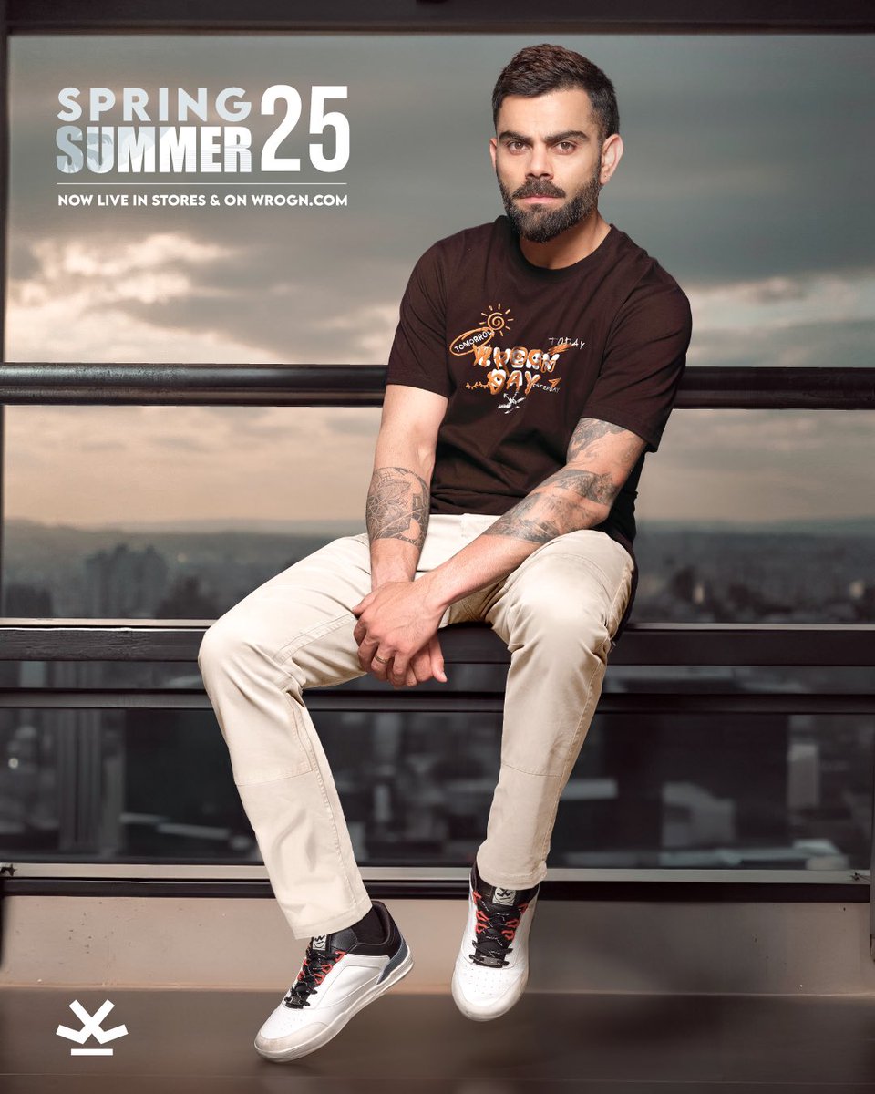 imVkohli's tweet image. This season, you set the trend.
Grab our all-new arrivals here 👉🏼🔗bit.ly/3XZs3Dw
@StayWrogn
#StayWrogn #SS25