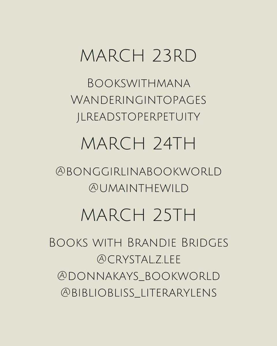 Colored Pages Book Tours (@coloredpagesbt) on Twitter photo The Prince Without Sorrow tour schedule!
Welcome to our tour of The Prince Without Sorrow by <a href="/maithree_w/">Maithree (is writing)</a> from <a href="/HarperVoyagerUS/">Harper Voyager US</a>, out in March! The tour will take place from March 19th to March 25th, 2025. The Prince Without Sorrow tour schedule!
Welcome to our tour of The Prince Without Sorrow by <a href="/maithree_w/">Maithree (is writing)</a> from <a href="/HarperVoyagerUS/">Harper Voyager US</a>, out in March! The tour will take place from March 19th to March 25th, 2025.