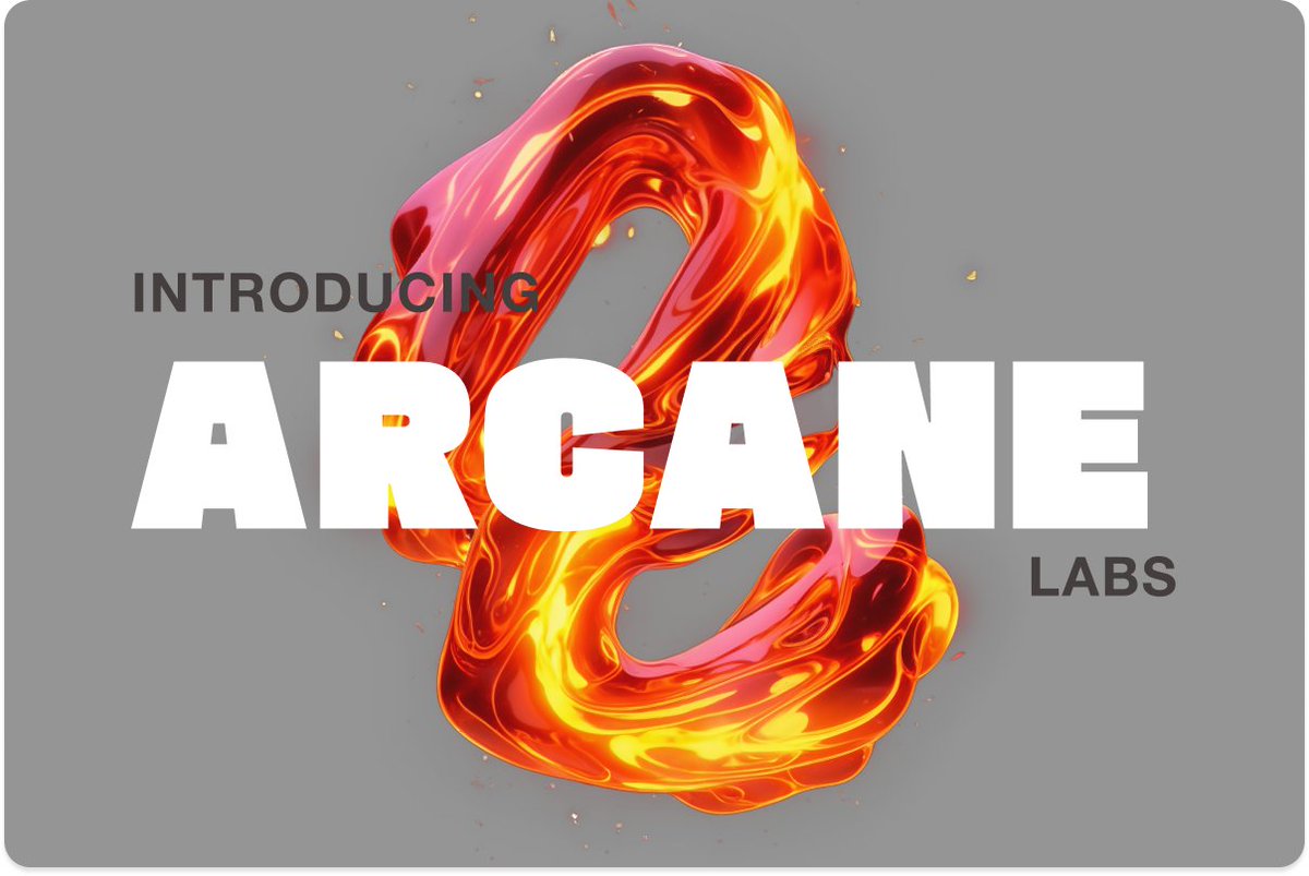 Arcane Labs (we hiring) tweet media