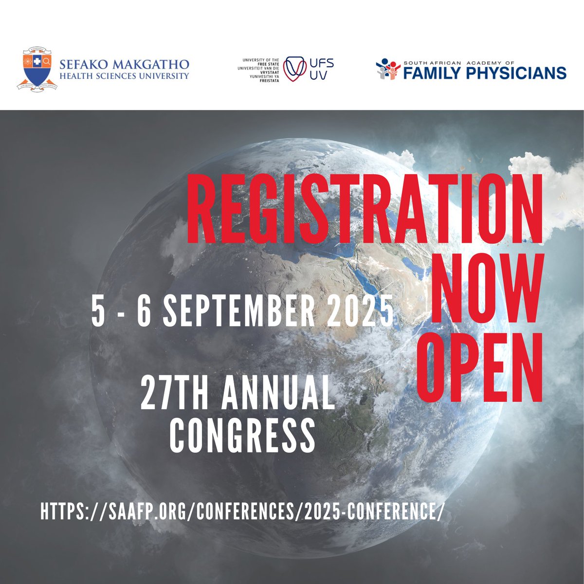 Registration – Congress 2025 – South African Academy of Family Physicians (SAAFP)