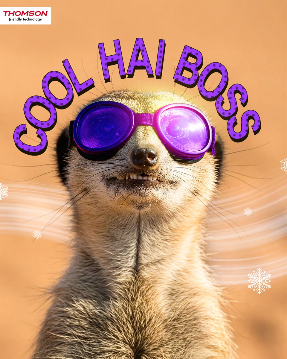 ThomsonTvIndia's tweet photo. Gear up for the coolest surprise! ❄️🔥 Stay tuned, something chill is on its way! #coolhaiboss
#CoolHaiBoss #ComingSoon #StayCool #Thomson #BeatTheHeat #StayTuned #SomethingCool https://t.co/JORl2TuUyi