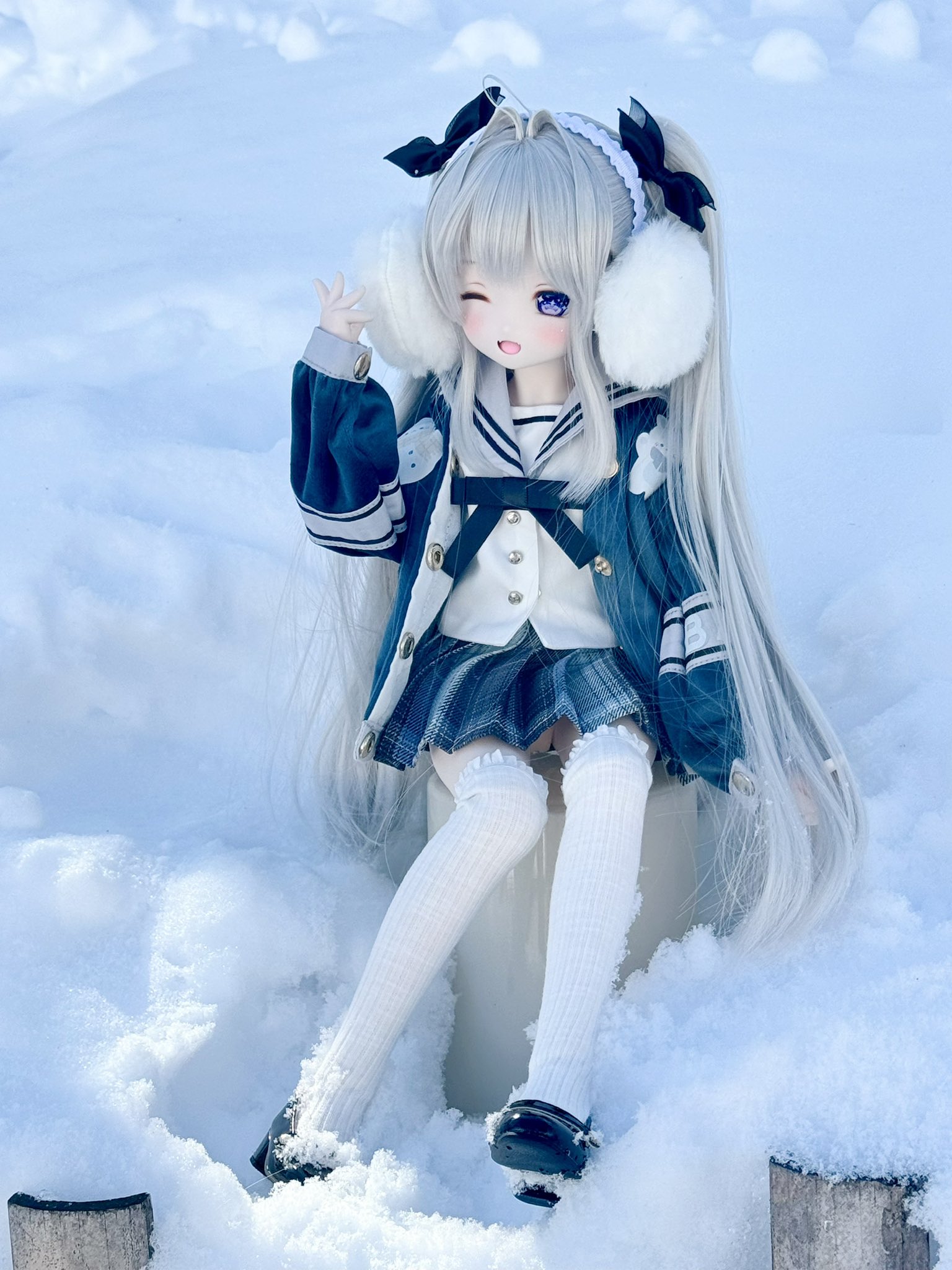 即納）「うさぎのじかん」（1/4ドール） - 木茶動物園 - BOOTH