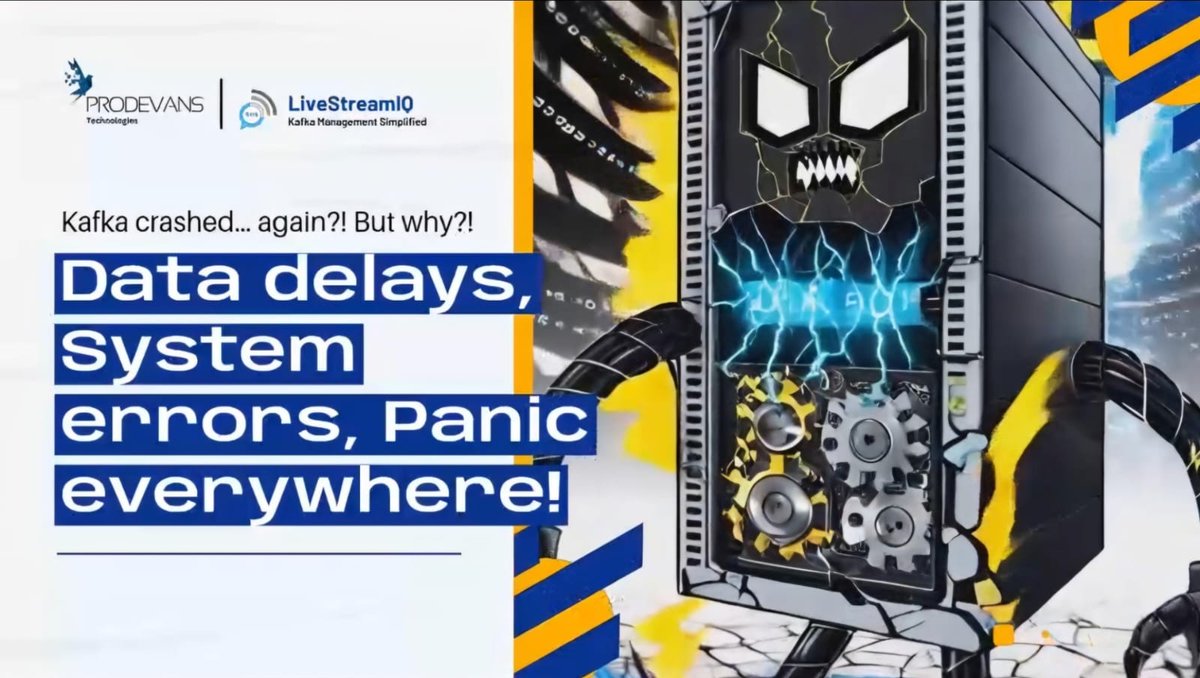 CEOProDevAns's tweet image. Kafka Nightmares? We've Been There.
👉Watch Now & See How LiveStreamIQ Transforms Kafka Performance! youtu.be/D1SWoKF87ls
👉Contact: prodevans.com
:
:
#KafkaMonitoring #LiveStreamIQ #DevOps #DataStreaming #SmartAlerts #PredictiveAnalytics #