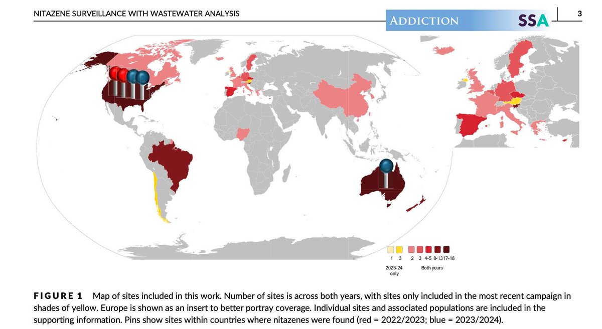 Early identification of the use of potent benzylbenzimidazoles (nitazenes) through wastewater analysis: Two years of data from 22 countries". Gaia lab participated in the NPS Wastewater Consortium via the work of Dr. Magda Psichoudaki and Prof. Despo Fatta-Kassinos.