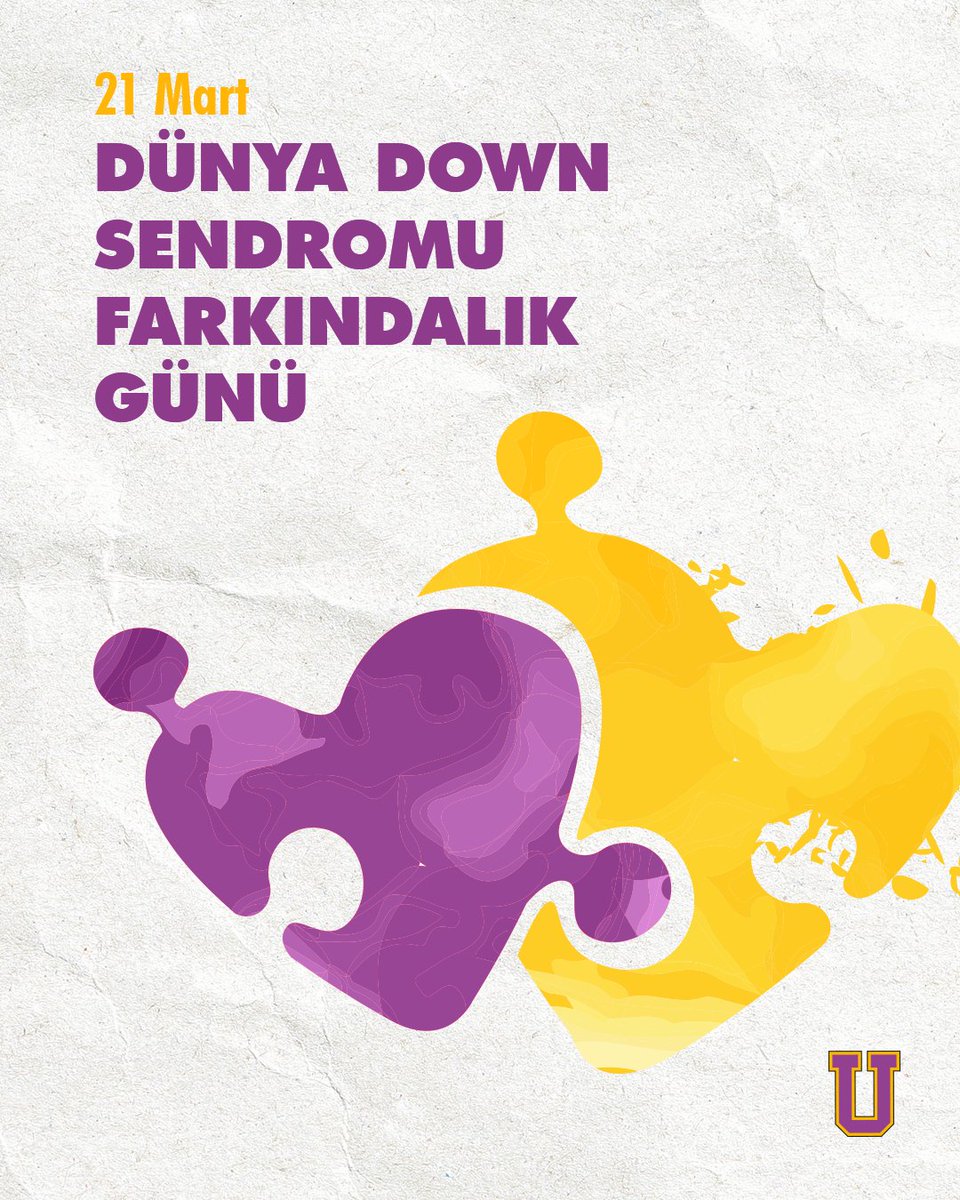 Her birey eşsizdir ve farklılıklarımız bizleri daha
güçlü kılar! 🌟

21 Mart Dünya Down Sendromu Farkındalık
Günü'nde, hep birlikte, daha kapsayıcı bir dünya
için el ele verelim! 💜💛

#UğurOkulları #DownSendromu
#DünyaDownSendromuFarkındalıkGünü