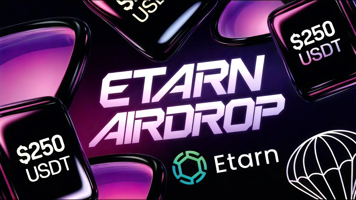 CRYPTO ATTACKS || DAO (@cryptoattackdao) on Twitter photo π $250 USDT Etarn Airdrop is LIVE! π
π <a href="/Etarn2025/">Etarn</a> is thrilled to announce an Airdrop campaign where YOU can earn $USDT rewards! πΈ Join now π
π Fill here: gleam.io/kSZ5Y/etarn-aiβ¦
π₯ Winners: Random & Top!
β
Follow, RT & Tag 2 friends to enter.
β³ Limited spotsβact fast! π $250 USDT Etarn Airdrop is LIVE! π
π <a href="/Etarn2025/">Etarn</a> is thrilled to announce an Airdrop campaign where YOU can earn $USDT rewards! πΈ Join now π
π Fill here: gleam.io/kSZ5Y/etarn-aiβ¦
π₯ Winners: Random & Top!
β
Follow, RT & Tag 2 friends to enter.
β³ Limited spotsβact fast!