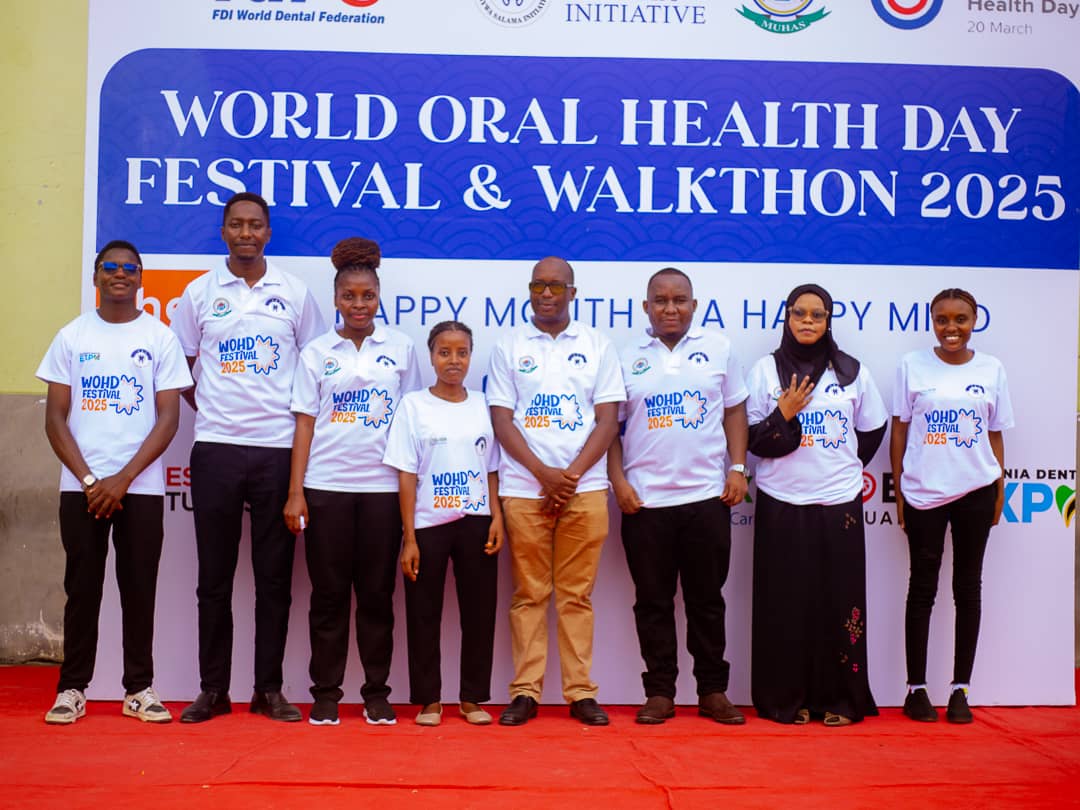 Kinywa Salama initiative <a href="/Kinywasalama/">Kinywa Salama Initiative</a>  join with <a href="/muhimbiliuniver/">Muhimbili University</a> in walkathon and screening on 20th March 2025 as part of commemorations of World Oral health day at Don Bosco,Upanga 

It's all about yesterday 🔥🔥🔥🙌  
 🦷🖇️
#WOHD25 
#fdi