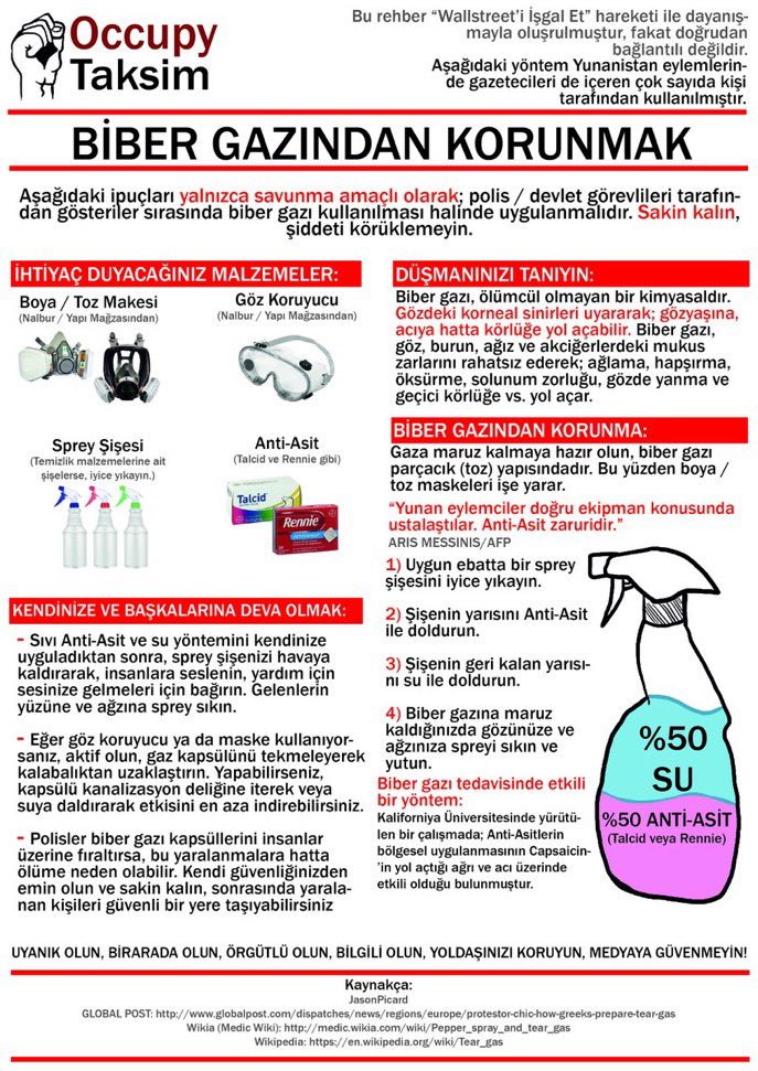 Lütfen yayalım arkadaşlar. Alanda çoğu kişi hazırlıksızdı. Özgürlük sokakta!