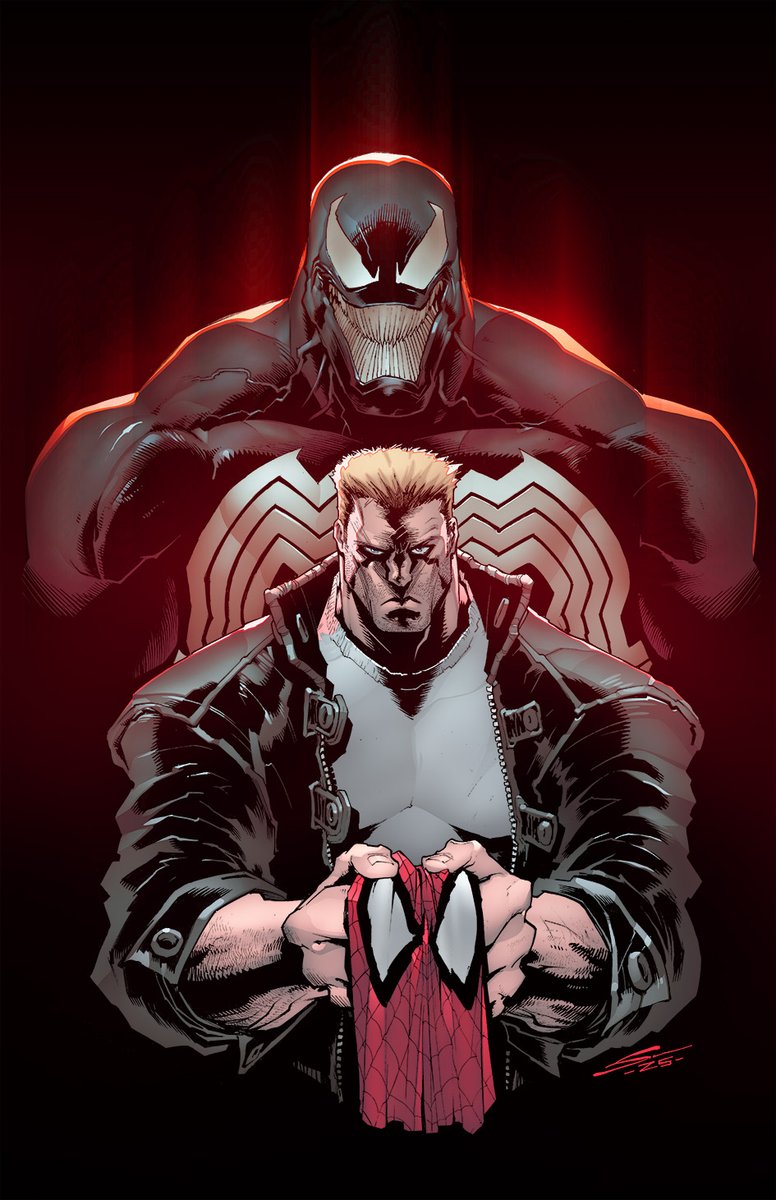 SandovalBox's tweet image. My art with the amazing colors from my fella, Erick Arciniega.

#venom #marvelcomics