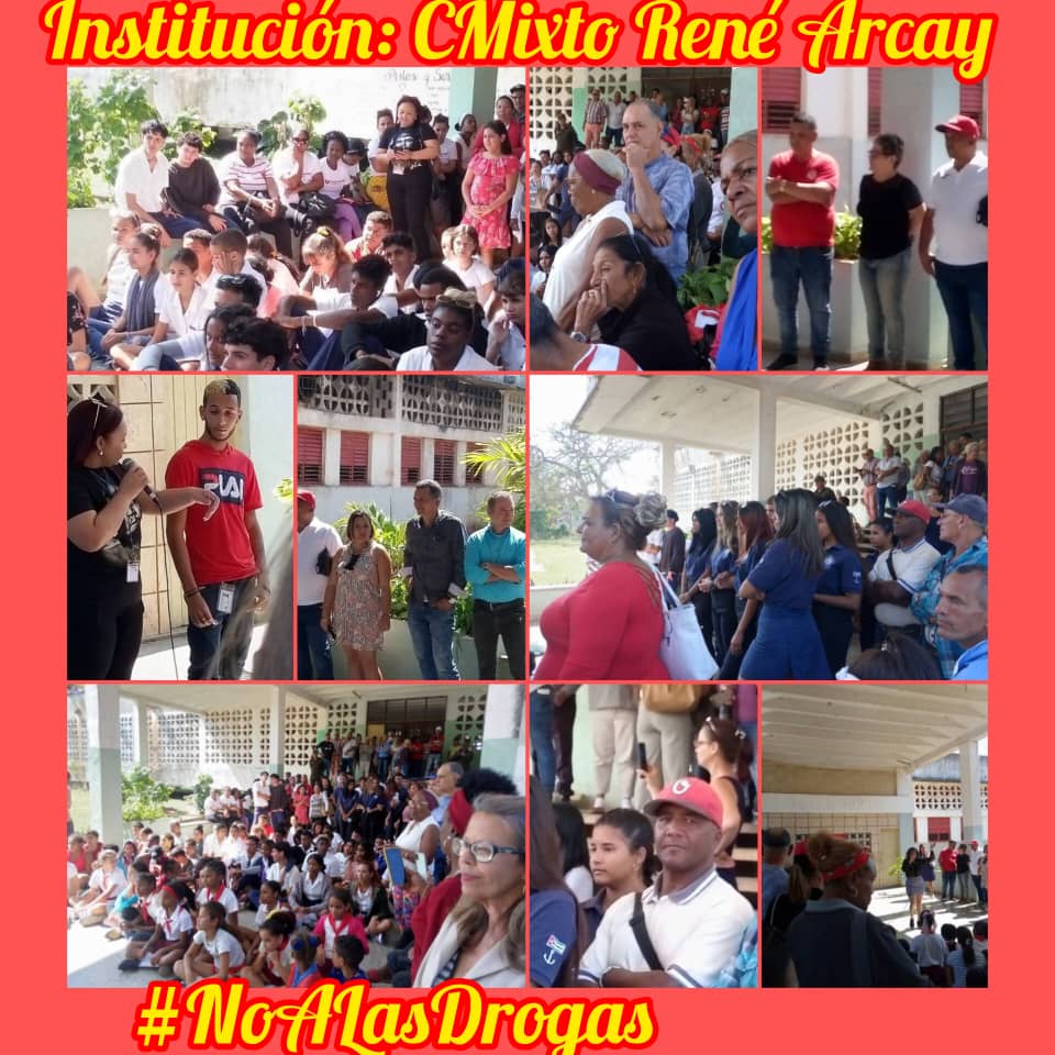 AzcuyDagmaris's tweet photo. #Mariel intercambio con nuestros pioneros y trabajadores sobre las adicciones 
#PorUnaSaludResponsable
#CubaMined https://t.co/Rlx4BwXXgr