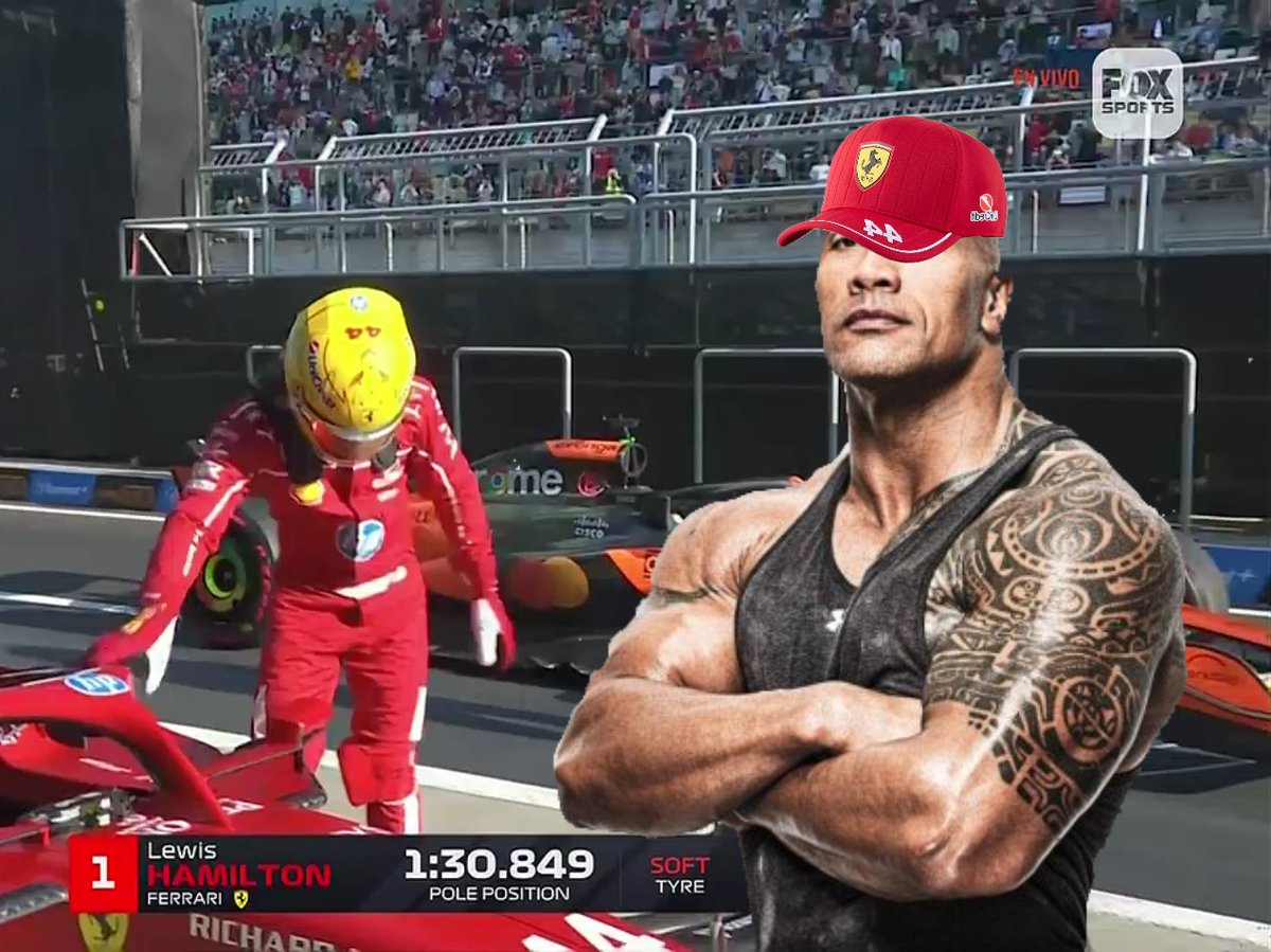 Me duermo.
Lewis Hamilton: Ayer hice la pole
