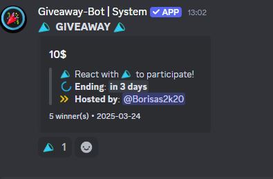 Tomas1120_'s tweet photo. $10x5 giveaway is LIVE on my Discord channel! 💰

🎉 https://t.co/bAGooGqVMm https://t.co/uX0tI7jVei