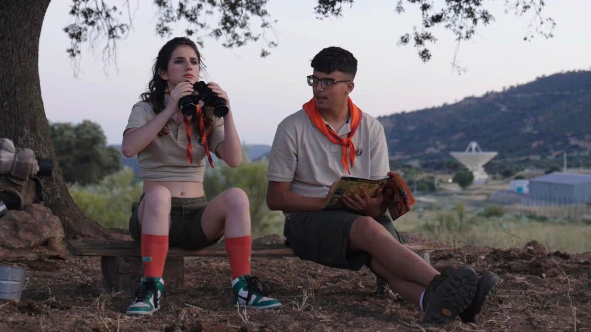 donesicinema's tweet photo. "Nos inspiramos en @winwenders, @JimJarmusch, replicamos a Rossellini, Tarantino… Usamos referencias cinematográficas concretas para reproducir una lectura sintáctica del corto por escenas”. Hablamos con Caterina Rimelli, directora #LaCostraPegacosa

➡️ https://t.co/RSU21Pe1mS https://t.co/K9wsrUtFsh