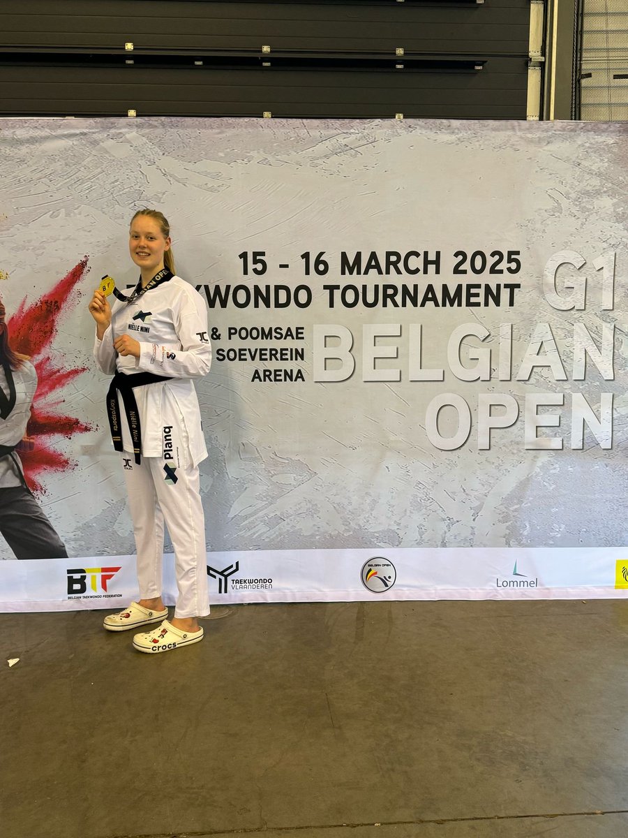 Did you know Planq Network sponsors a young Taekwondo prodigy named Nielle?  🥋

Nielle has been rocking the Planq logo for the past year and promoting the Planq Network blockchain at numerous Taekwondo events. 

🥇Last week, she won the Belgium Open again and took home gold!