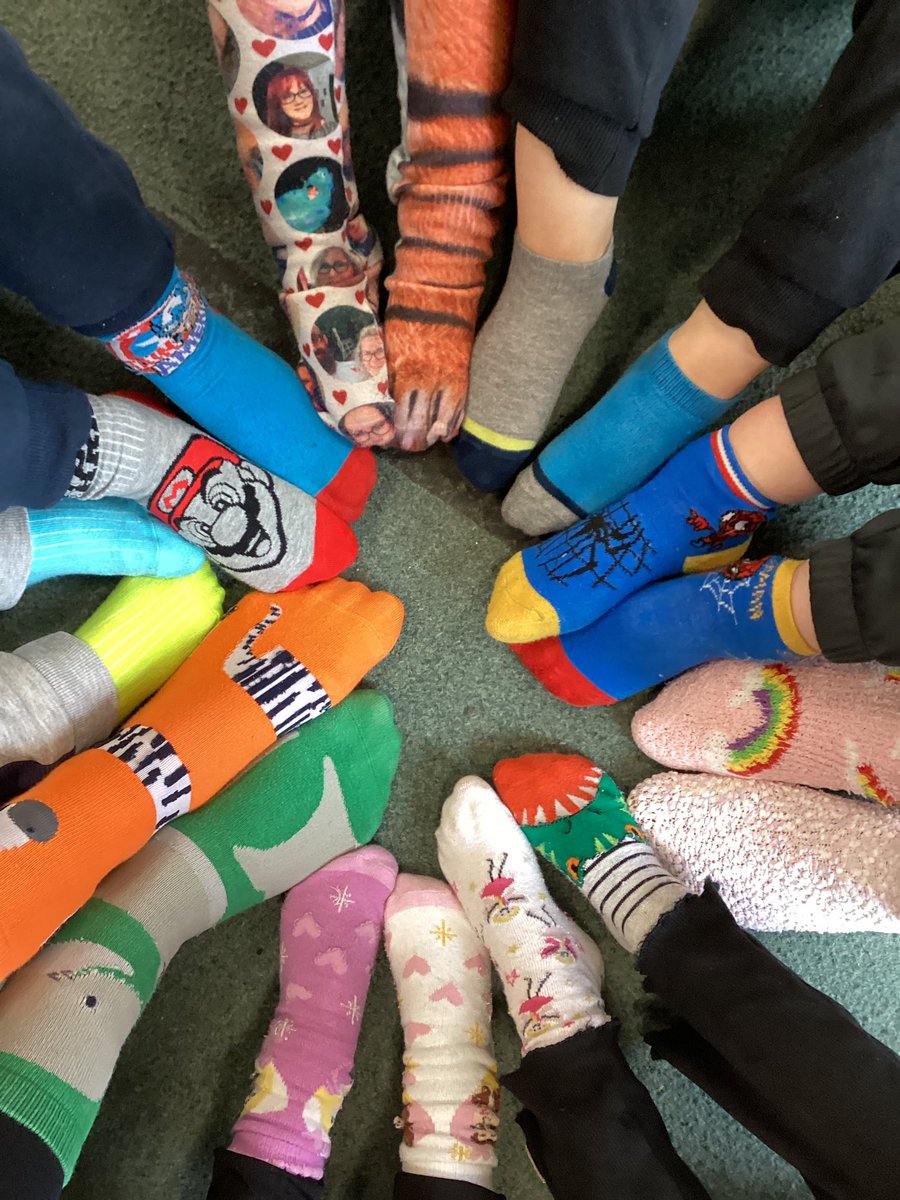 Tang Hall Goldcrests (@th_nursery2) on Twitter photo Showing our support for #WDSD25 #worlddownsyndromeday2025 with our mismatched socks in Goldcrests <a href="/TangHallPrimary/">Tang Hall Primary School</a> - Look at these beauties! #Lotsofsocks Showing our support for #WDSD25 #worlddownsyndromeday2025 with our mismatched socks in Goldcrests <a href="/TangHallPrimary/">Tang Hall Primary School</a> - Look at these beauties! #Lotsofsocks
