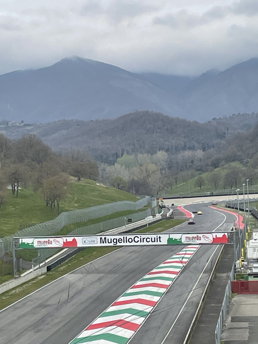 I am a firm believer that circuits need gradient change to be great. Having a backdrop like Mugello, even on a cloudy day, adds to its majesty. Getting set for this weekend's Creventic 12H Mugello