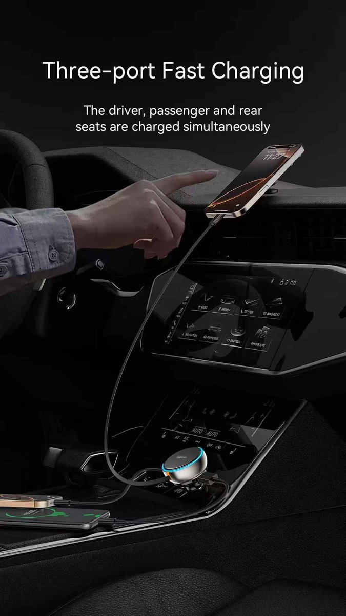 HollyYeh485929's tweet image. 🚀 𝙍𝙀𝘾𝘾𝙄 ® New Arrivals – RQ10 Retractable Car Charger! 🔋

#CarCharger #FastCharging #RetractableCable #RQ10 #CarEssentials #TechInnovation #TravelGadgets #NoMoreMess #StayCharged #VehicleCompatibility #NextGenTech #SmartDesign #PortablePower #GadgetLife