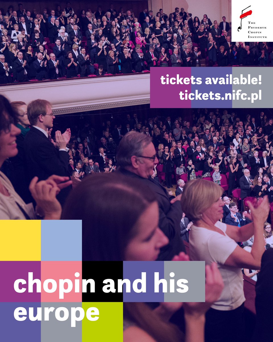 📣 The tickets for the 21st Chopin and His Europe Festiwal are now available: 

🔸 at tickets.nifc.pl 
🔸 at the Chopin Museum’s ticket offices 

Programme 👉 festiwal.nifc.pl

#chopinandhiseurope2025