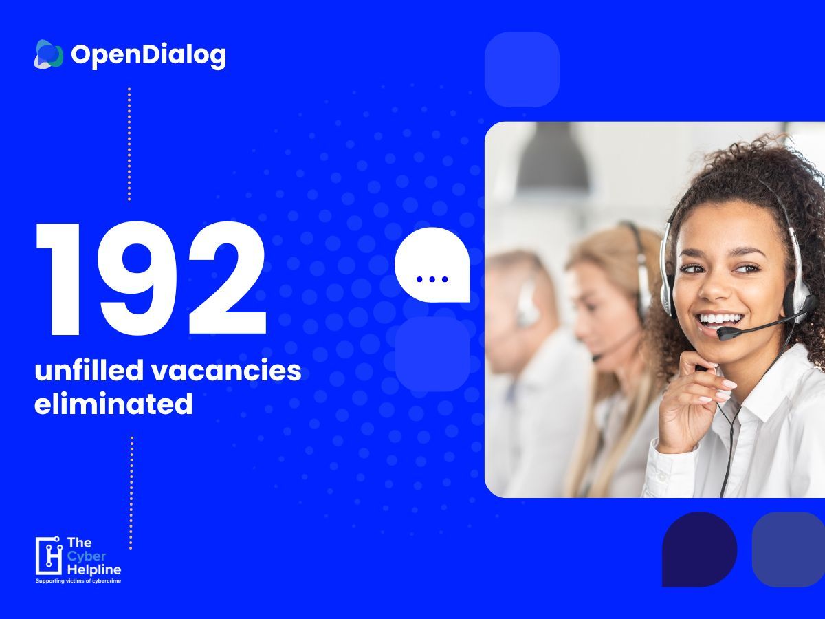OpenDialogAI's tweet image. 🚨 The Cyber Helpline needed 192 volunteers but used AI instead. With OpenDialog, they expanded support for cybercrime victims, offering real-time guidance without growing their team. This is AI-enhancing experts, not replacing them. Read the case study: opendialog.ai/case-study-cyb…