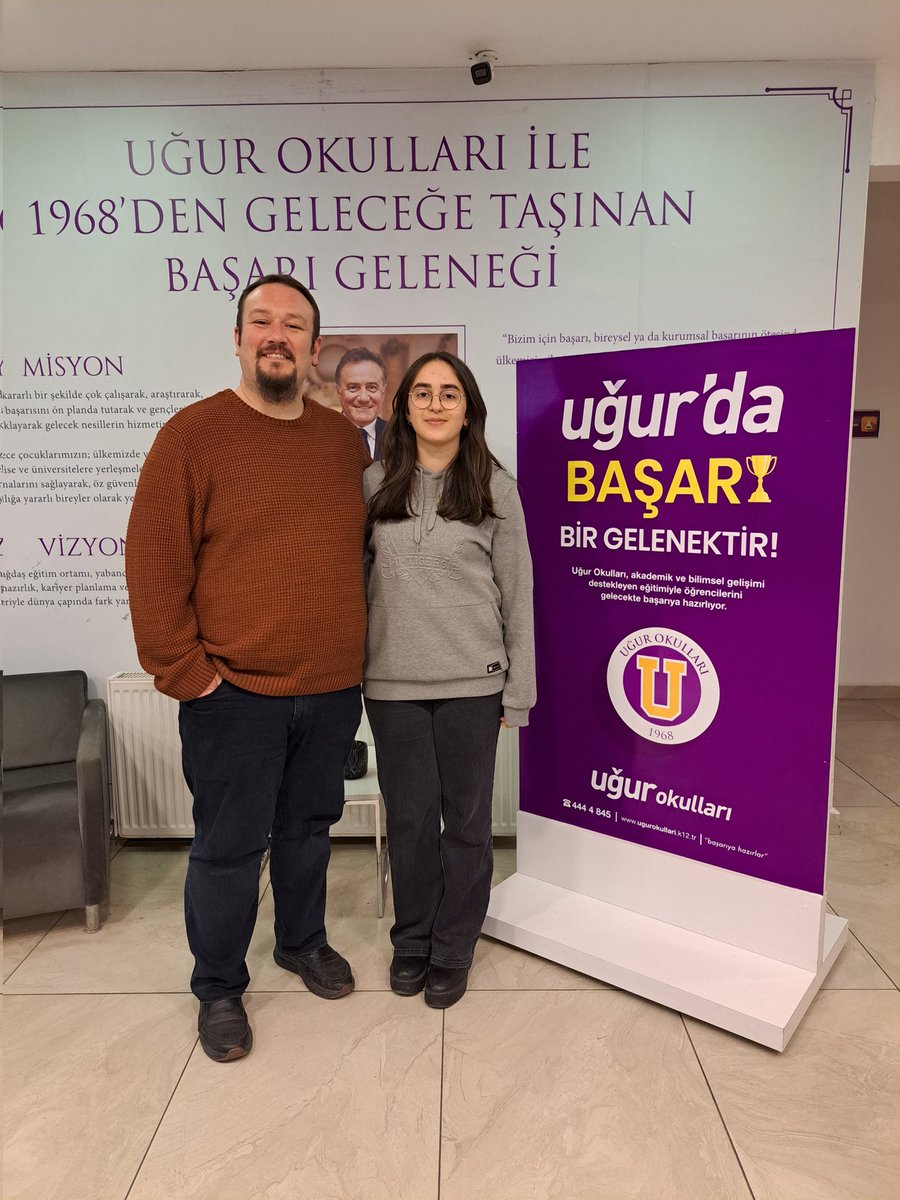 Uğurlu Öğrencimiz Bennusu Günay, 

Tüm Uğur Okulları arasında gerçekleştirilen YKS-7 Sınavı Sayısal Bölümde ilk 100' e girerek bizleri gururlandırmıştır 🏆

Öğrencimizi tebrik eder, başarılarının devamını dileriz 👏

#UğurluOlmak
#UğurOkulları