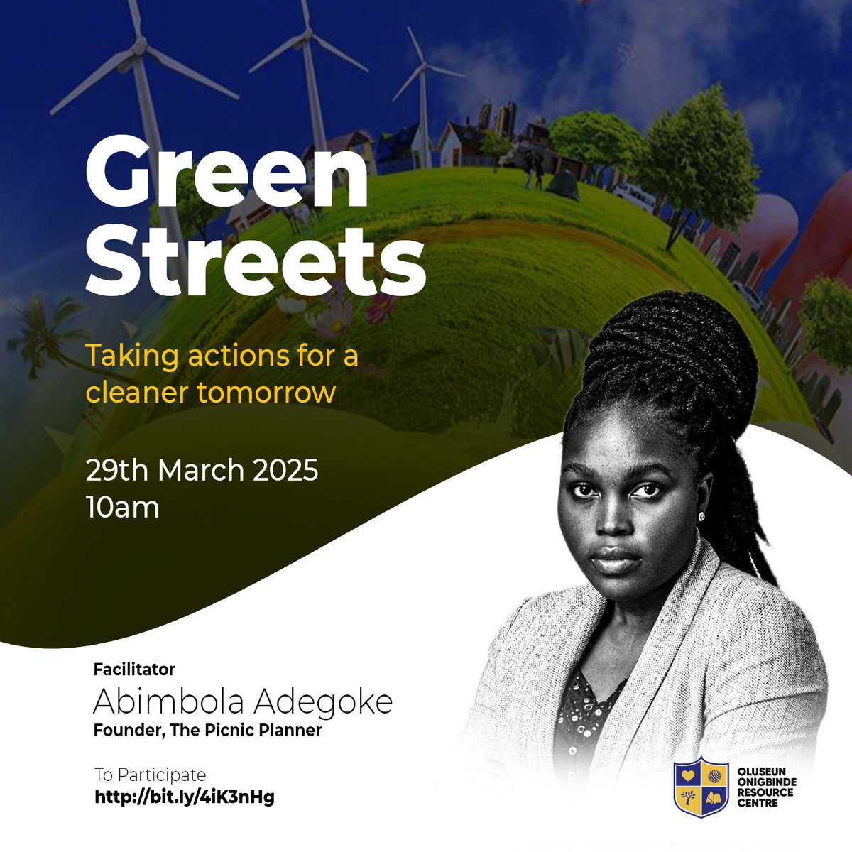 Calling all young changemakers in Ogbomosho!

Join us for an inspiring session with a trailblazing entrepreneur who built a thriving outdoor catering biz using recycled materials! ♻️🍽️

💡 Learn about sustainability, innovation &amp; turning challenges into opportunities.