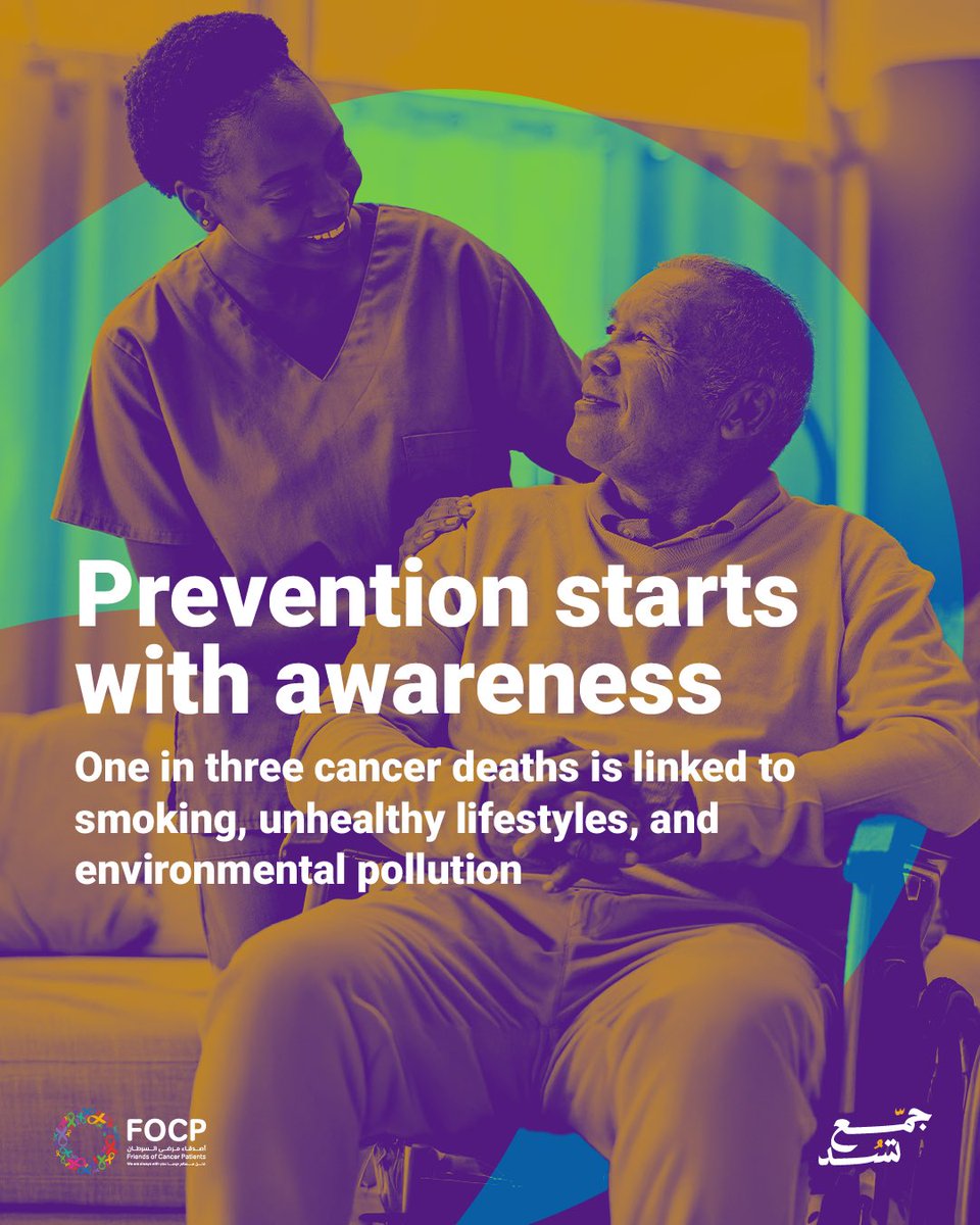 focpuae's tweet image. It&apos;s our responsibility to understand the causes of cancer to prevent it. ⠀
Through awareness, we protect our health. Let&apos;s be aware of the risk factors and change our lifestyles.⠀
⠀
#focp #ramadan #Zakat #donate #TogethernessConquers⠀