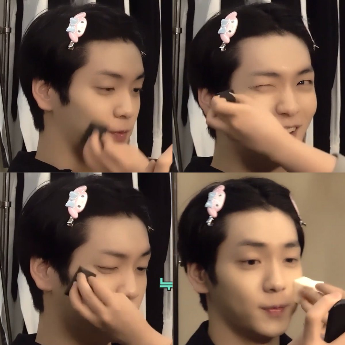 bunnychive's tweet photo. 마멜 수빈이 톡톡톡 중이라 자꾸 윙크함 🩷 https://t.co/1zi4w7TPDb