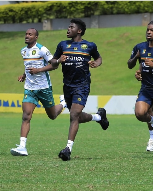 Carlos enjoying international duty with Cameroon! 😁 <a href="/FecafootOfficie/">Fecafoot-Officiel</a> 🇨🇲