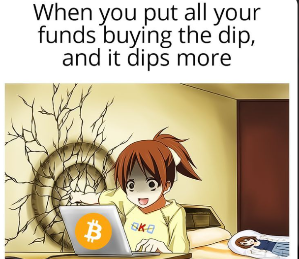 cryptowithnanc's tweet photo. πΈ "Bought the dip... now living in the dip π€
#CryptoLife #HODL #BuyTheDip #DipKeepsDipping #BitcoinStruggles #CryptoInvestor #Relatable #BearMarketFeels https://t.co/PyQzjiQGJ9