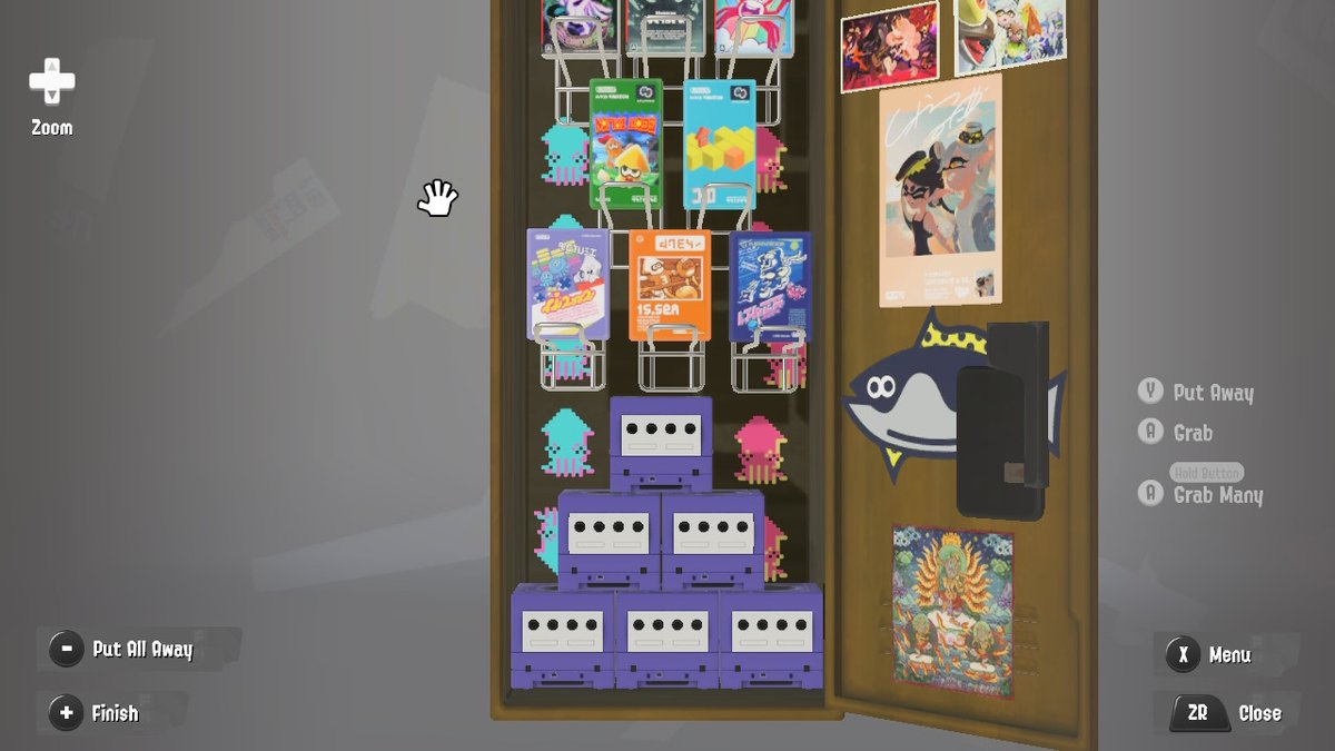 Games allow me to live out my fantasies. Like going into a shop and buying five GameCubes.