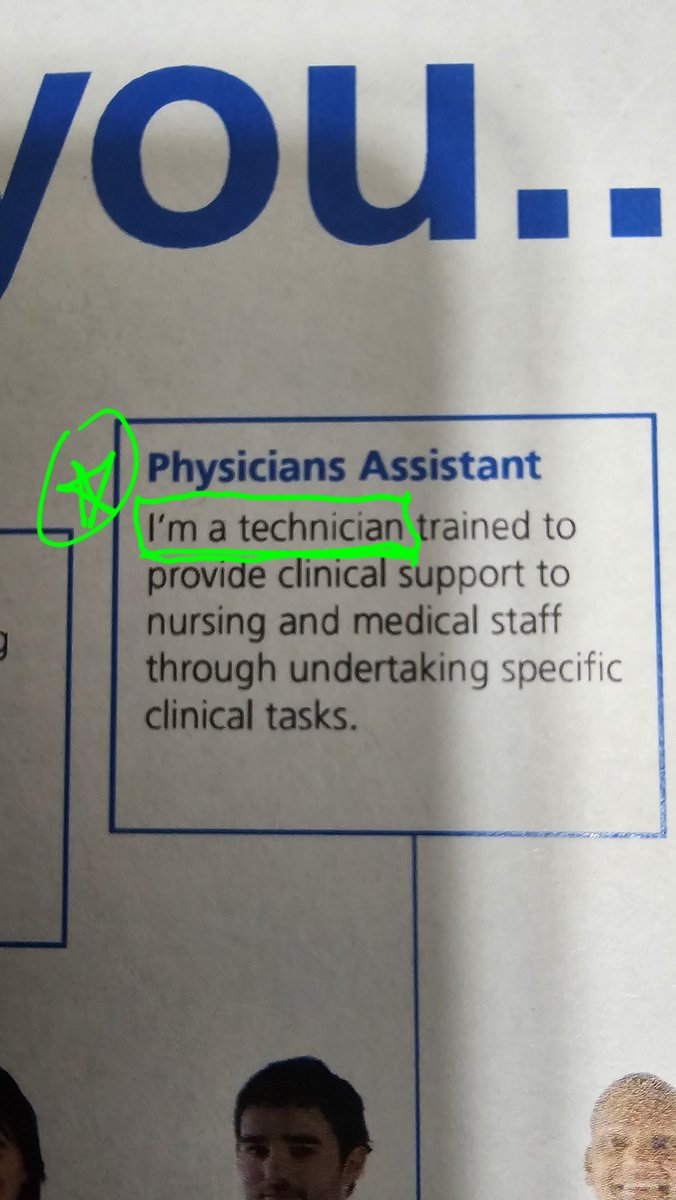 Tidying up some old folders in my office, i came across this. It's from an induction sometime between 2013 and 2015 when I was at med school, introducing various staff groups. 

Something caught my eye. 

Can we PLEASE just take note of the wording?